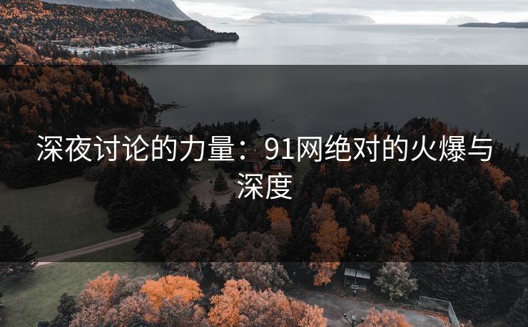 深夜讨论的力量：91网绝对的火爆与深度